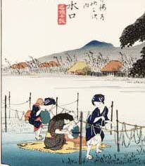 新品正規店 ヤフオク! - 歌川広重 (Utagawa Hiroshige) (1797-1858) 木版... 通販好評
