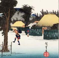 新品正規店 ヤフオク! - 歌川広重 (Utagawa Hiroshige) (1797-1858) 木版... 通販好評