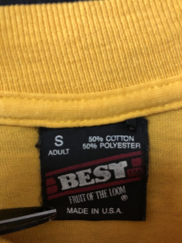 USA製◆BEST FRUIT OF THE LOOM 半袖Tシャツ S　ヴィンテージ_画像4