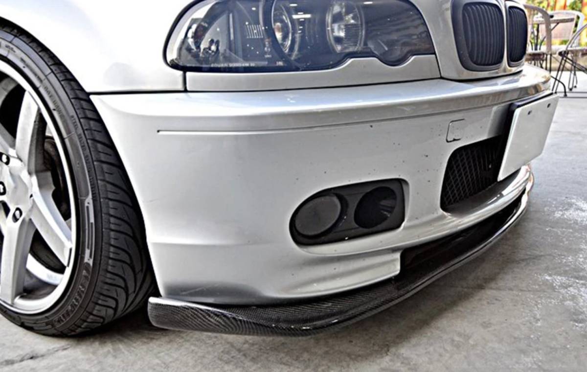 ☆BMW E46 Mスポーツ カーボン フロント リップ スポイラー HM型 1998