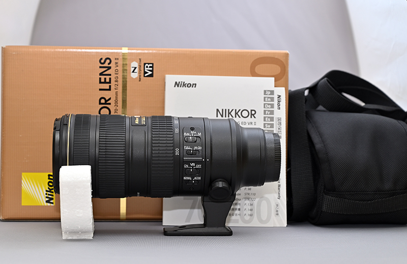 美品 Nikon AF-S NIKKOR 70-200mm f/2.8G ED VRⅡ bpbd.kendalkab.go.id