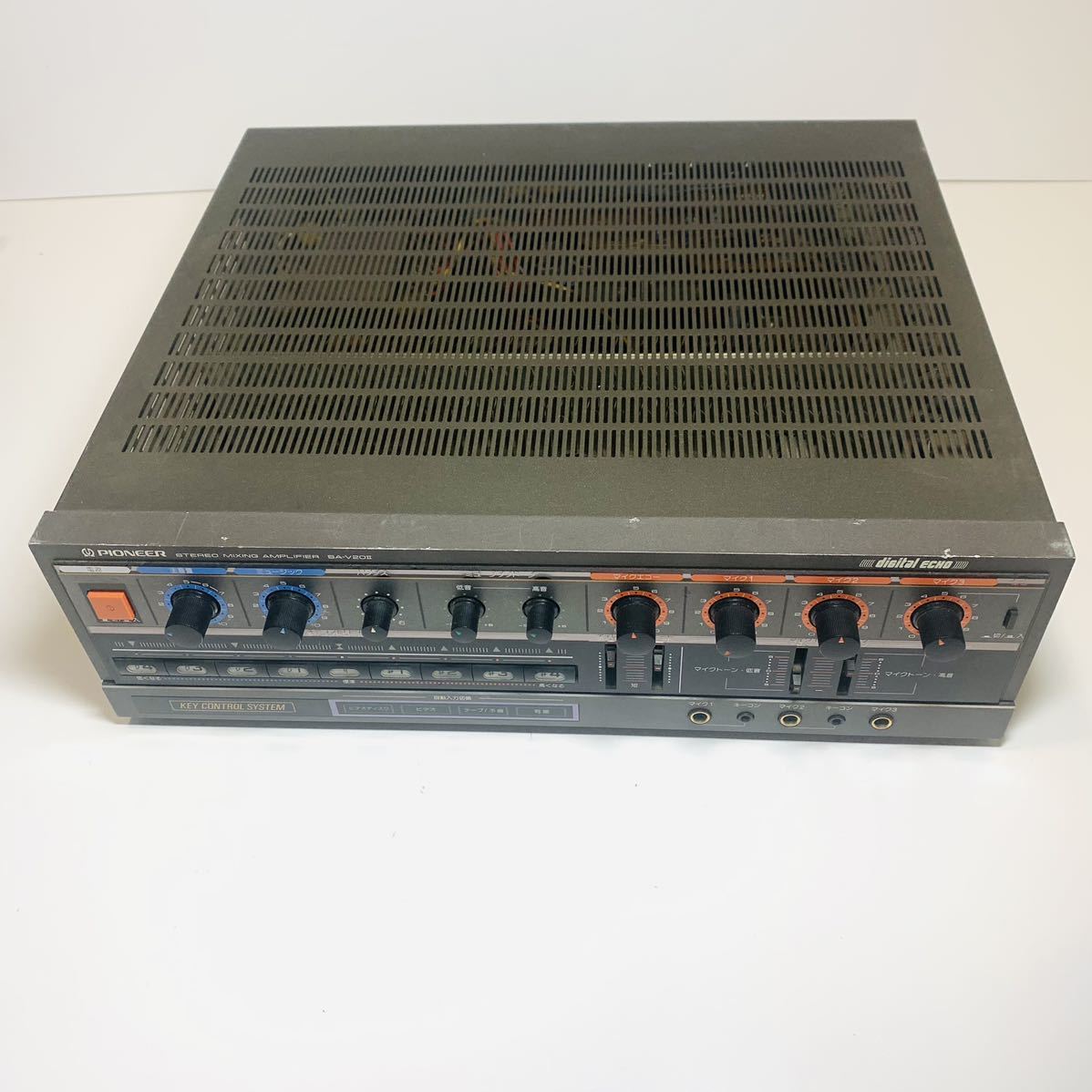 2899 PIONEER/パイオニア SA-V20II カラオケ用ミキシングアンプ 2899 PIONEER/パイオニア SA-V20II カラオケ用ミキシングアンプ