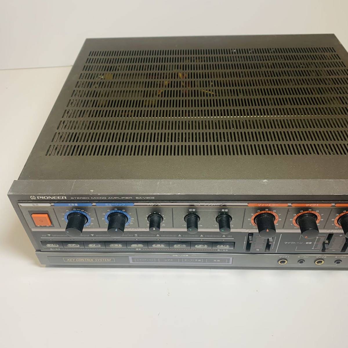 2899 PIONEER/パイオニア SA-V20II カラオケ用ミキシングアンプ 2899 PIONEER/パイオニア SA-V20II カラオケ用ミキシングアンプ