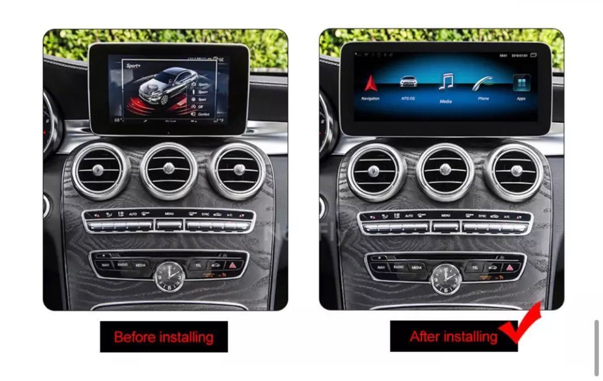 メルセデス・ベンツCクラスGLCクラスVクラス W205/X253/W446用 Carplay