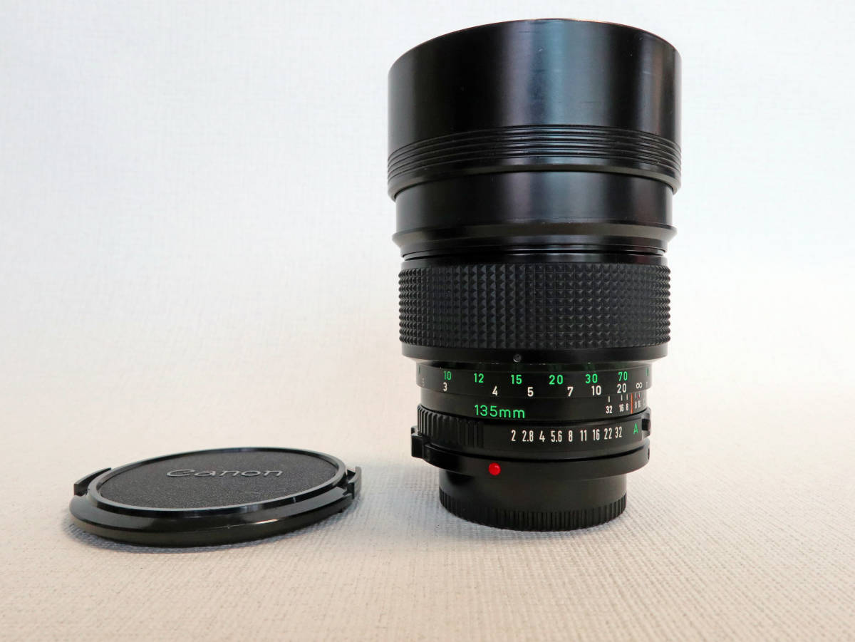 希少美品 銘玉 Canon New FD 135mm F2 大口径 望遠レンズ | monsterdog