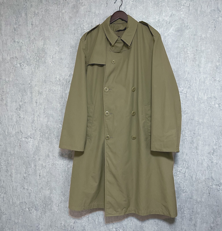 希少 60s フランス軍 オフィサー トレンチコート ヴィンテージ