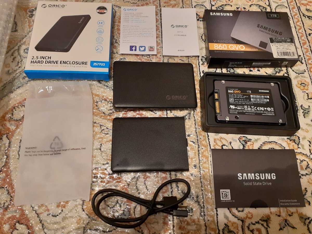 Samsung 860 QVO 1TB SATA 2.5インチ 内蔵 SSD 1000GB 外付け Samsung 860 QVO 1TB SATA 2.5インチ 内蔵 SSD 1000GB 外付け