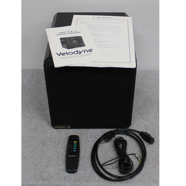 ＜中古品＞　Velodyne　ベロダイン　サブウーファー　HGS10BG　美品_画像1