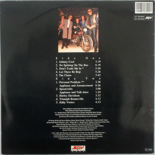 STEVE GIBBONS BAND / RIDIN OUT THE DARK / 008-88291ドイツ盤！［スティーブ・ギボンズ］［LPレコード］_画像2