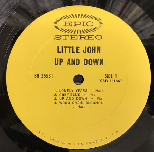 LITTLE JOHN / UP AND DOWN / BN 26531 US盤！［リトル・ジョン］OLD-7411_画像4