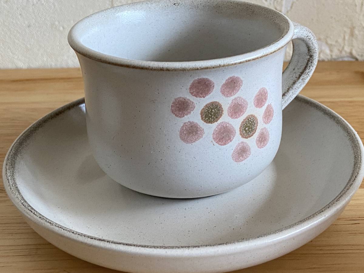 デンビー　ジプシー　カップ＆ソーサー　4客セット　ストーンウェア/DENBY/Gypsy/246_画像9