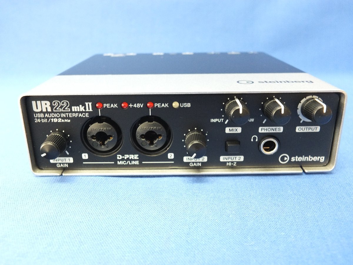 STEINBERG スタインバーグ UR22mkII オーディオインターフェイス 24bit/192kHz _画像2