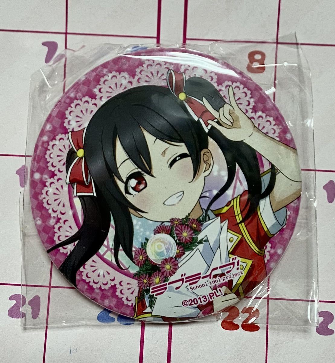 ラブライブ！ フェス ガチャ μ's 缶バッジ 矢澤にこ_画像1