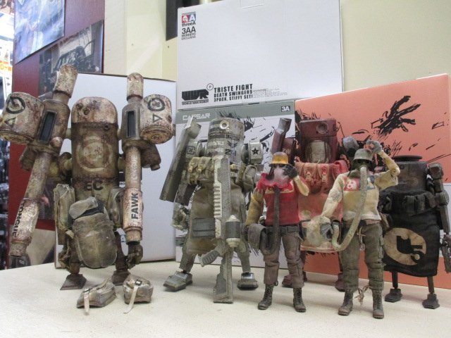 43i threeA WWRp 1/12フィギュア Caesar USMC・BROMWICH CAESAR・Sand