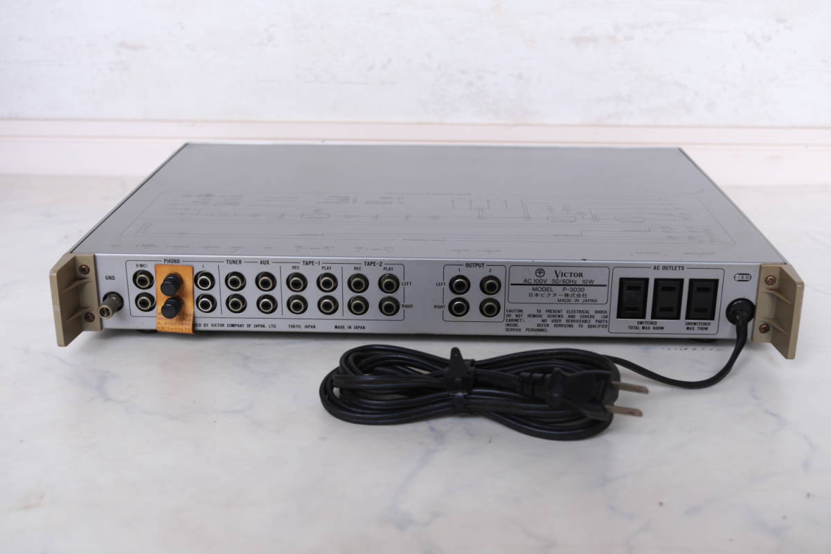 ◇ プリアンプ P-3030 VICTOR ◇ ビクター コントロールアンプ ◇ ◇ プリアンプ P-3030 VICTOR ◇ ビクター コントロールアンプ ◇