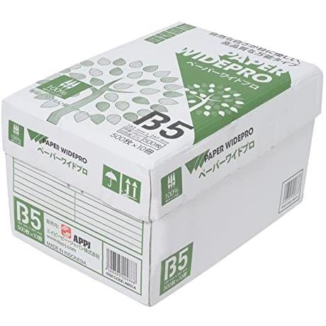 B5_スタイル:500枚×10冊_パターン名（種類）:単品 APP 自然色 コピー用紙 ペーパーワイドプロ B5 白色度87% 紙厚0.09mm_画像1