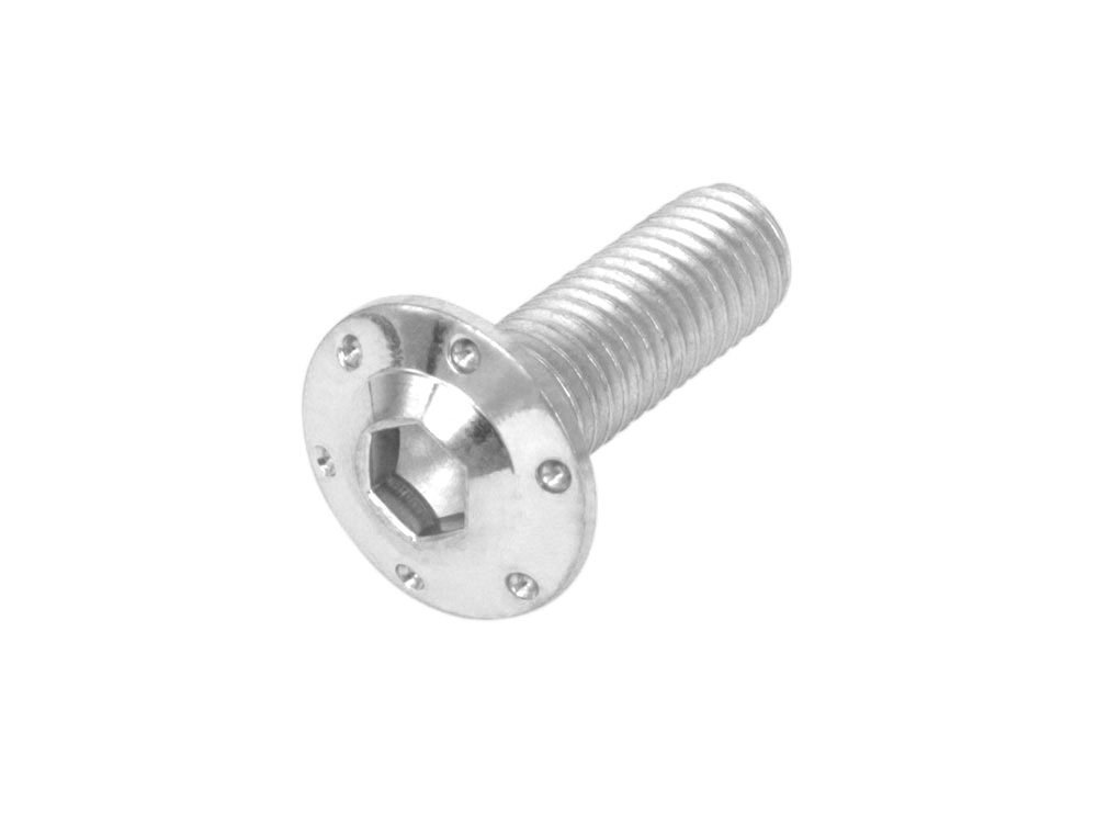 M10×65mm P1.25 hole head bolt silver button bolt stainless steel shaving (formation process during milling) SUS304 decoration bolt TR0649