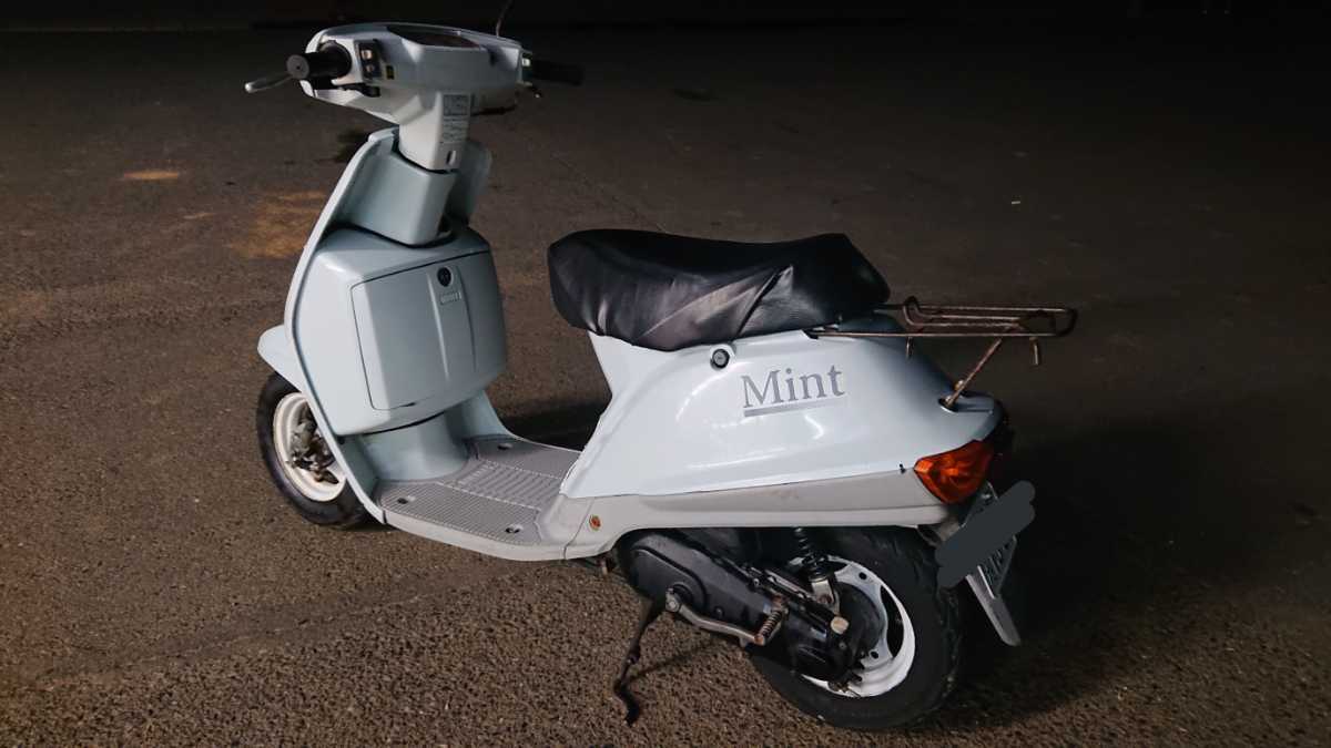 「【茨城より】ヤマハ　ミント　Mint　旧車原付き　80s　旧スクーター　2st 50cc」の画像3