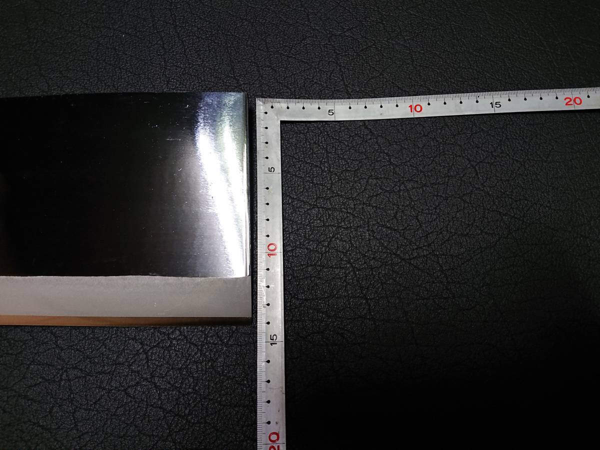 越後三条 前田製作所 特大鉈 両刃 刃渡り約240mm(8寸)(刃厚約8.5mm) 東型_画像4