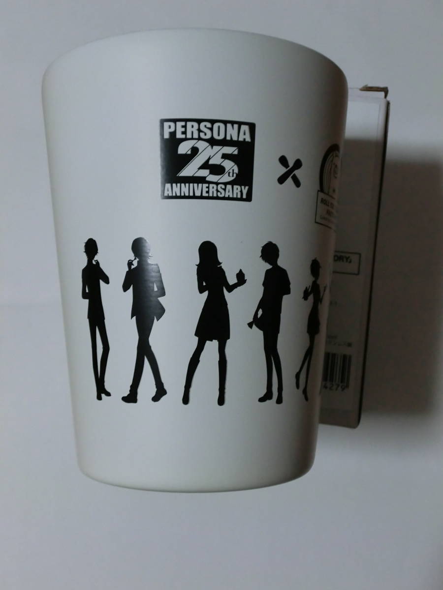 ペルソナ 25周年 ステンレスタンブラー「ペルソナ×ロールアイスクリームファクトリー」コラボ　未使用_画像2