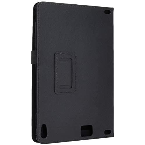 ブラック wisers 保護フィルム タッチペン付 Lenovo ThinkPad 10 2015年型 10.1インチ タブレット 専用 ケース カバー ブラック_画像2
