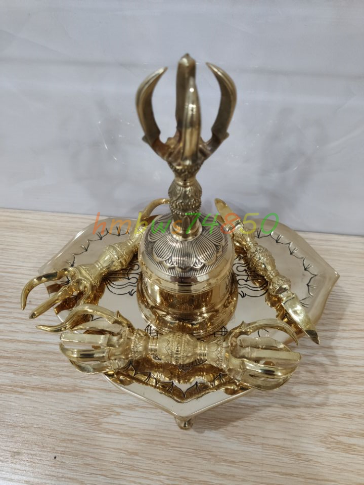 密教法具 寺院仏具」極上品 金剛盤 ・独鈷杵 ・三鈷杵 ・五鈷杵 密教法具 寺院仏具」極上品 金剛盤 ・独鈷杵 ・三鈷杵 ・五鈷杵
