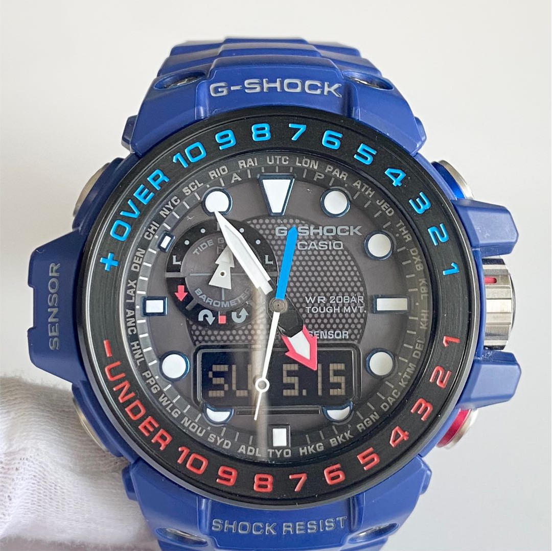 CASIO G-SHOCK GWN-1000H-2AJF 割りと美品！-