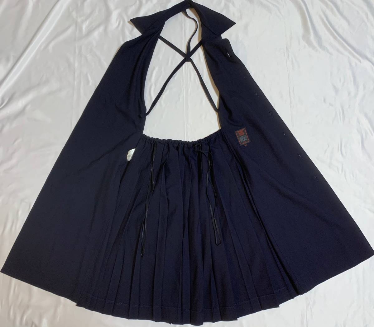 Jean Paul GAULTIER ジャンポール　ゴルチエ ゴルチェ　ワンピース　ドレス　dress archive アーカイブ ネイビーブラック Navy blue black