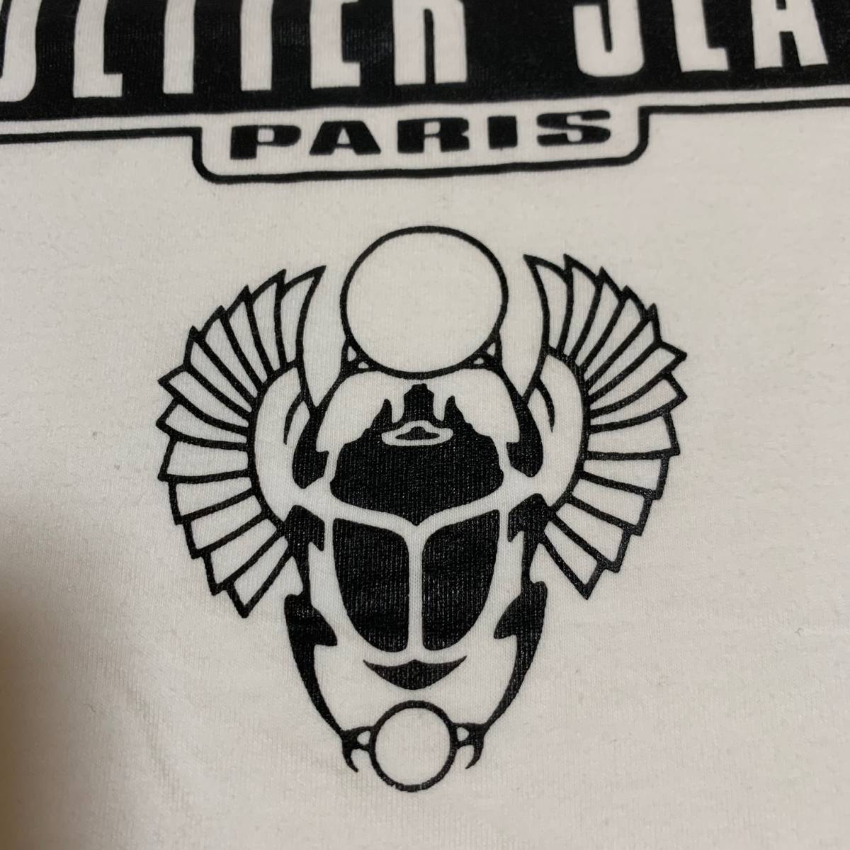 Jean Paul GAULTIER ジャンポール　ゴルチエ ゴルチェ　Tシャツ　カットソー　tops スカラベ_画像5