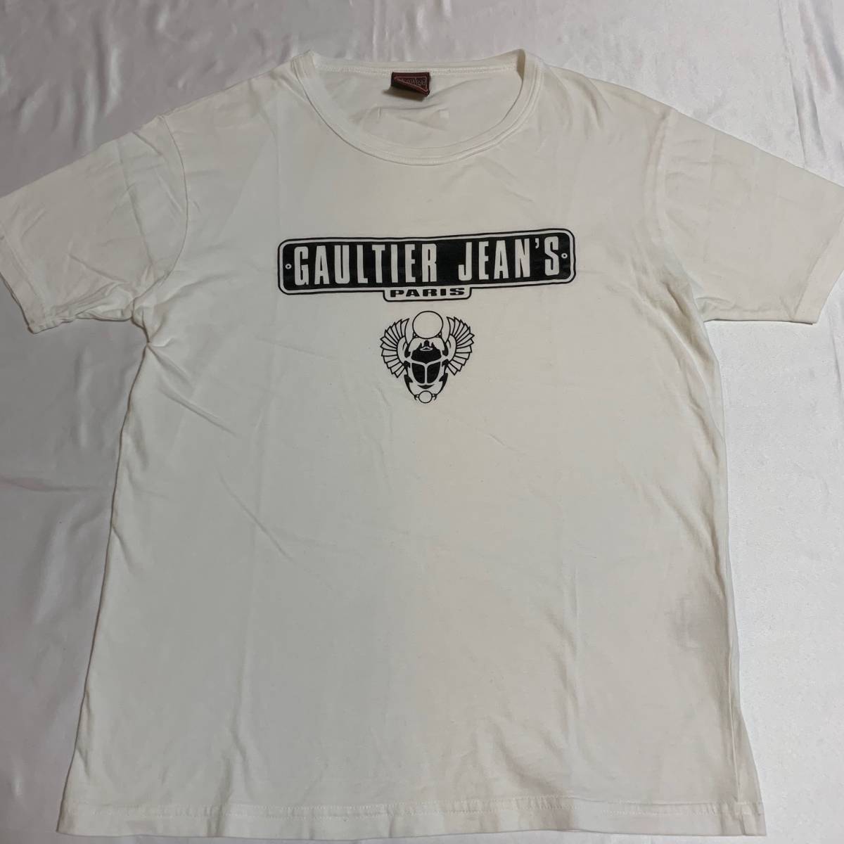 Jean Paul GAULTIER ジャンポール　ゴルチエ ゴルチェ　Tシャツ　カットソー　tops スカラベ_画像1