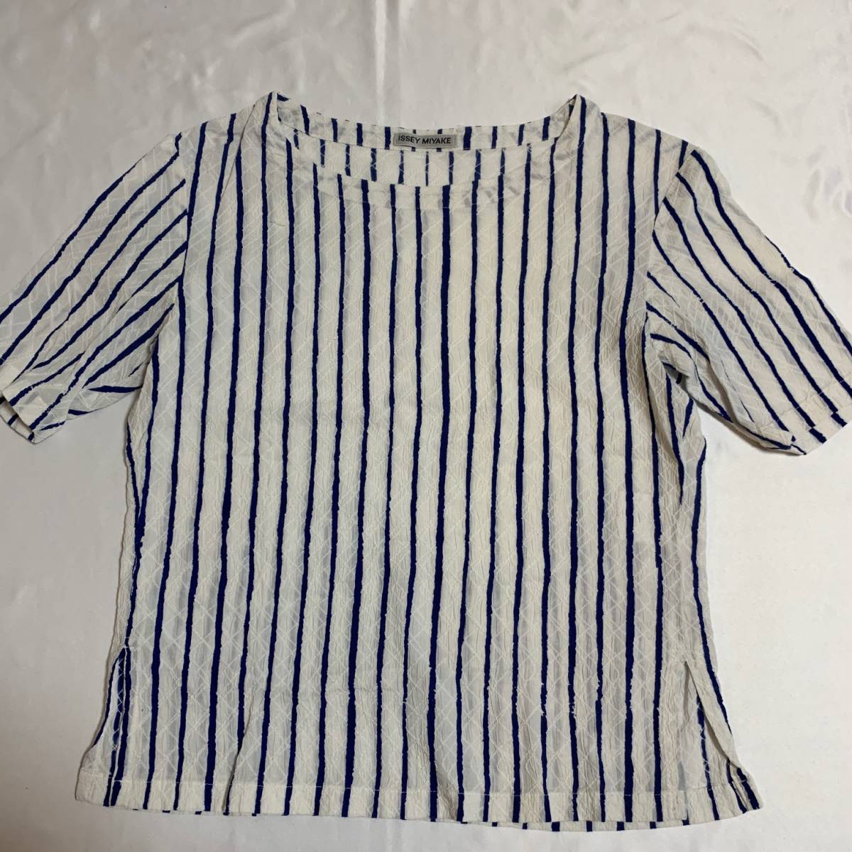 超目玉枠】 ISSEY MIYAKE イッセイミヤケ トップス カットソー Tシャツ