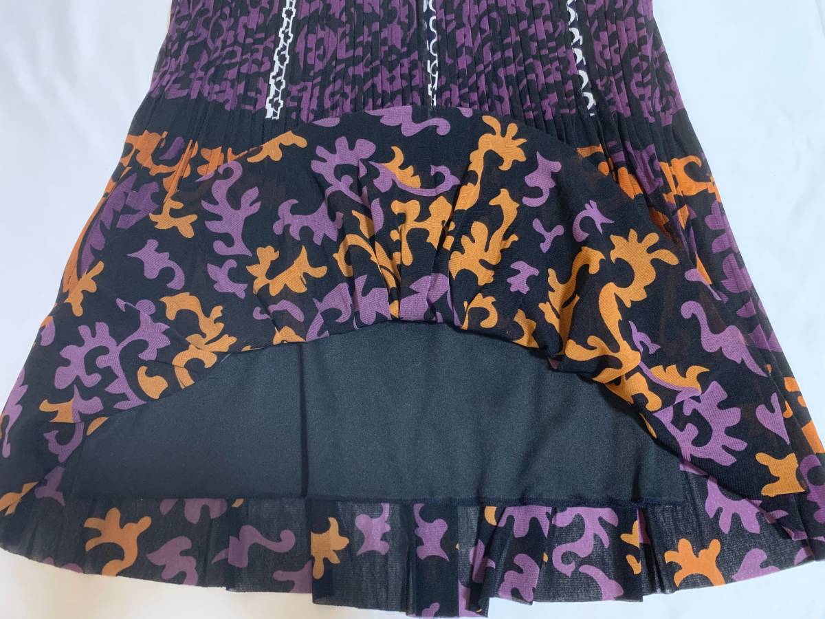 vivienne tam スカート archive skirt アーカイブ　紫　purple_画像4