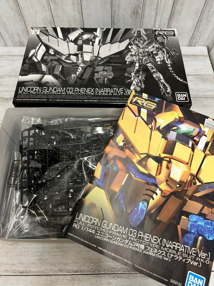 〇 1/144 RG RX-0 ユニコーンガンダム3号機 フェネクス(ナラティブVer