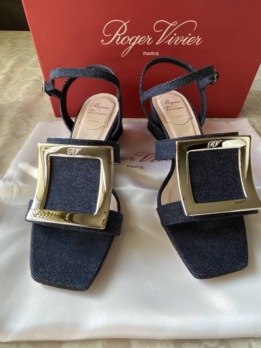 いベージュ】 ROGER VIVIER - ロジェヴィヴィエ Roger Vivier サイズ35
