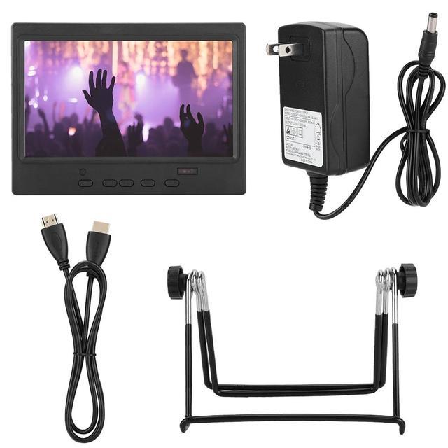 熱い販売 多機能 7インチ ポータブル モニター 1024x600 ディスプレイ