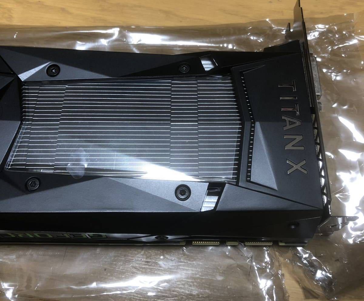 1円スタート NVIDIA GeForce GTX TITAN X 12GB GDDR5X ビデオカード