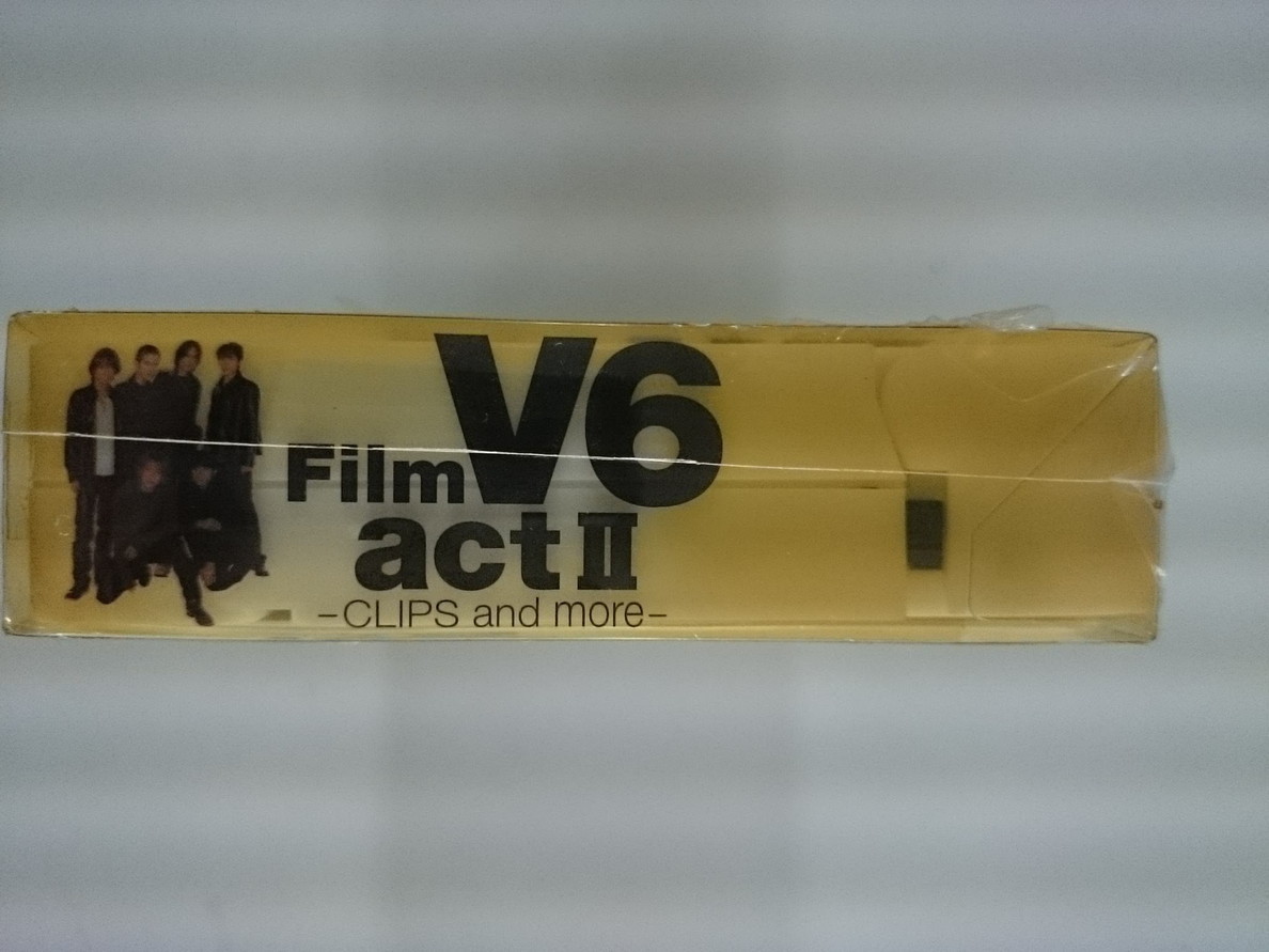 Film V6 actⅡ CLIPS and more VHS 新品_画像5