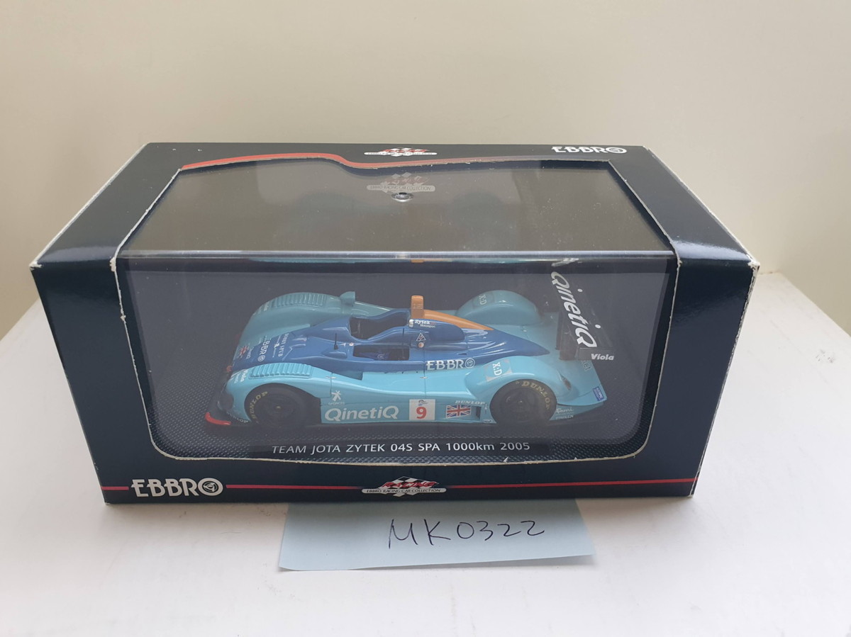 EBBRO 1/43 TEAM JOTA ZYTEK 04S SPA 1000km 2005 BLUE/LIGHT BLUE 629 未使用品_画像1