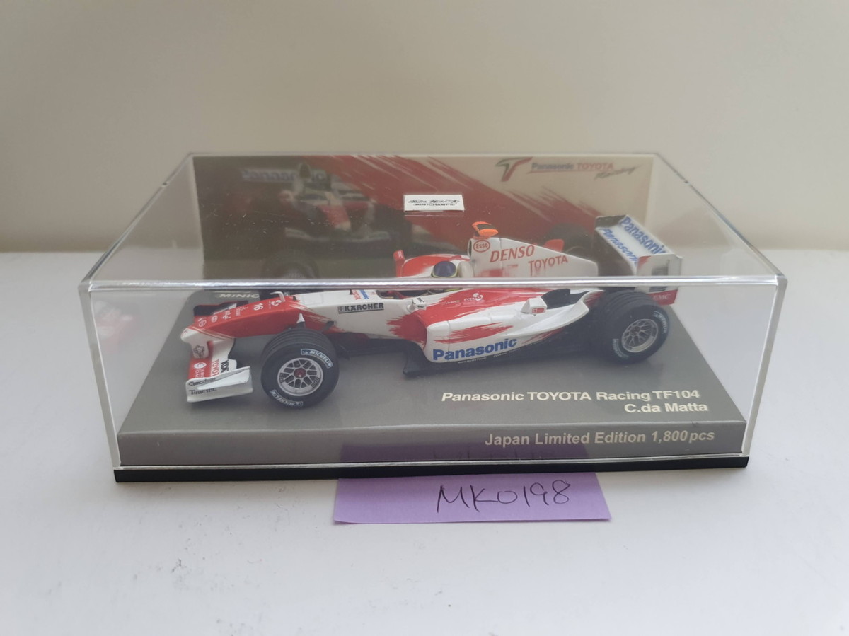 MINICHAMPS 1/43 Panasonic TOYOTA Racing TF104 C.da Matta 未使用品_画像1