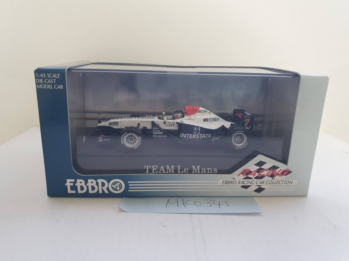 EBBRO 1/43 FORMULA NIPPON TEAM LE MANS WHITE/BLUE 115 未使用品_画像2