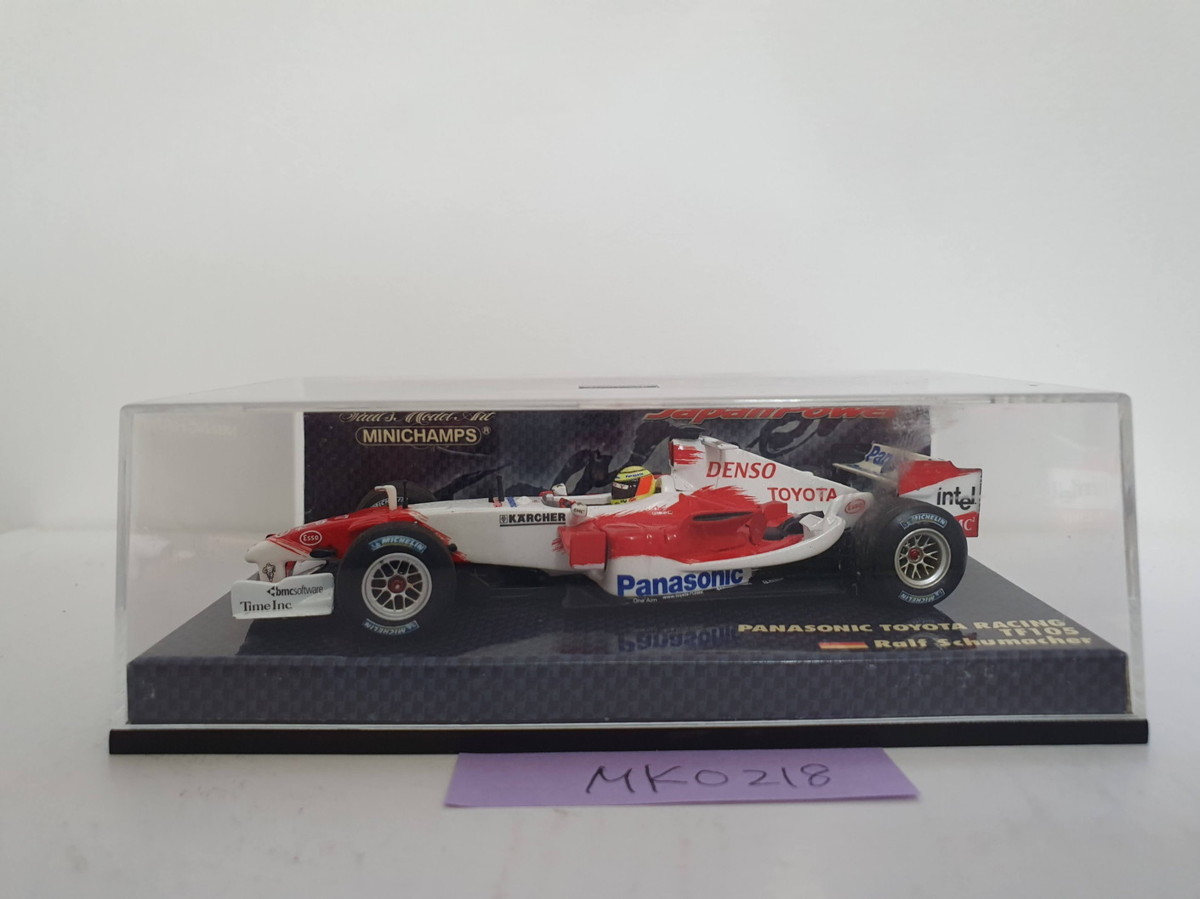 MINICHAMPS 1/43 PANASONIC TOYOTA RACING TF105 Ralf Schumacher 未使用品_画像2