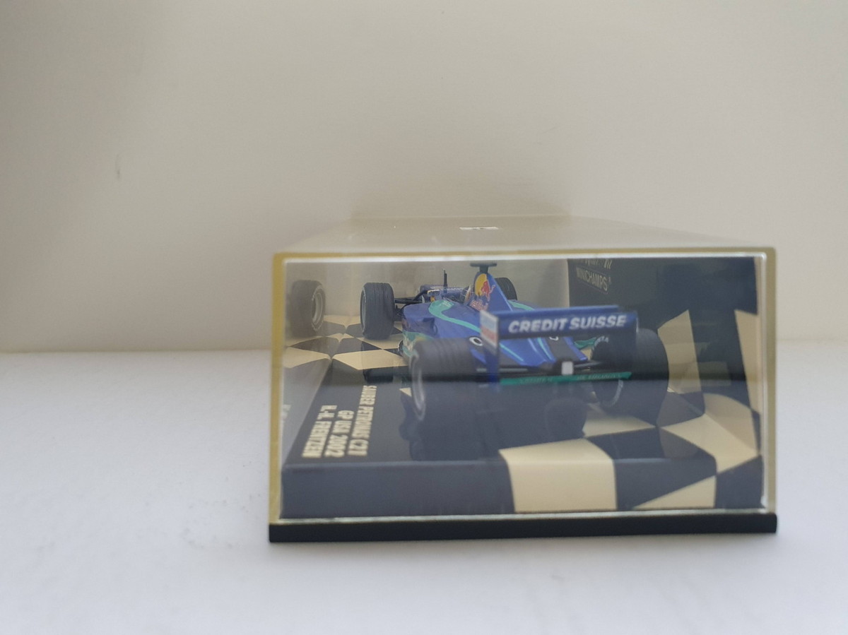 MINICHAMPS 1/43 SAUBER PETRONAS C21 GP USA 2002 H.-H. FRENTZEN 未使用品_画像6