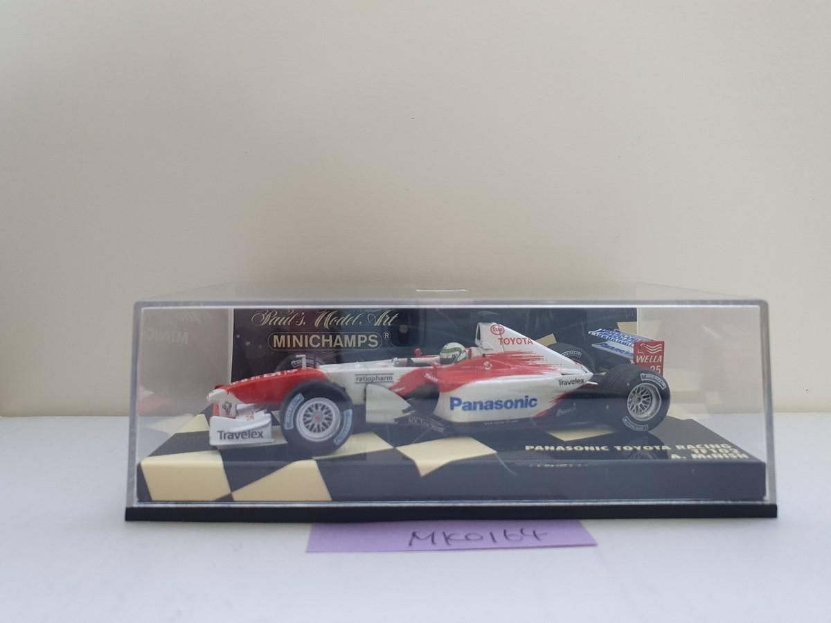 MINICHAMPS 1/43 PANASONIC TOYOTA RACING TF102 A. McNISH 未使用品_画像2