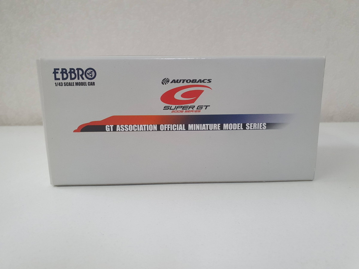 EBBRO 1/43 SUPER GT 300 No.96 EBBRO TEAM NOVA VEMAC 350R GRAY/BLUE 810 未使用品_画像5