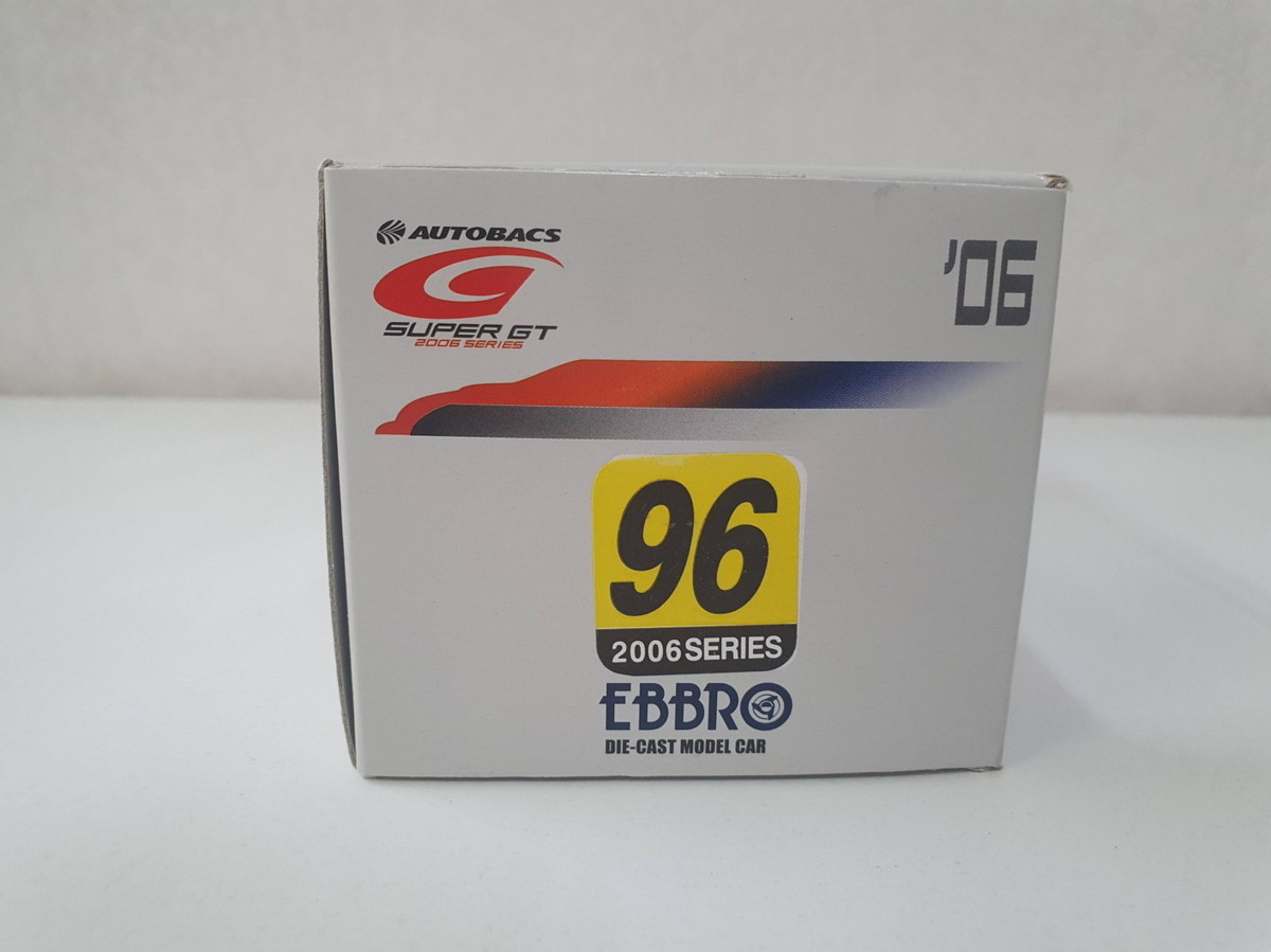 EBBRO 1/43 SUPER GT 300 No.96 EBBRO TEAM NOVA VEMAC 350R GRAY/BLUE 810 未使用品_画像6