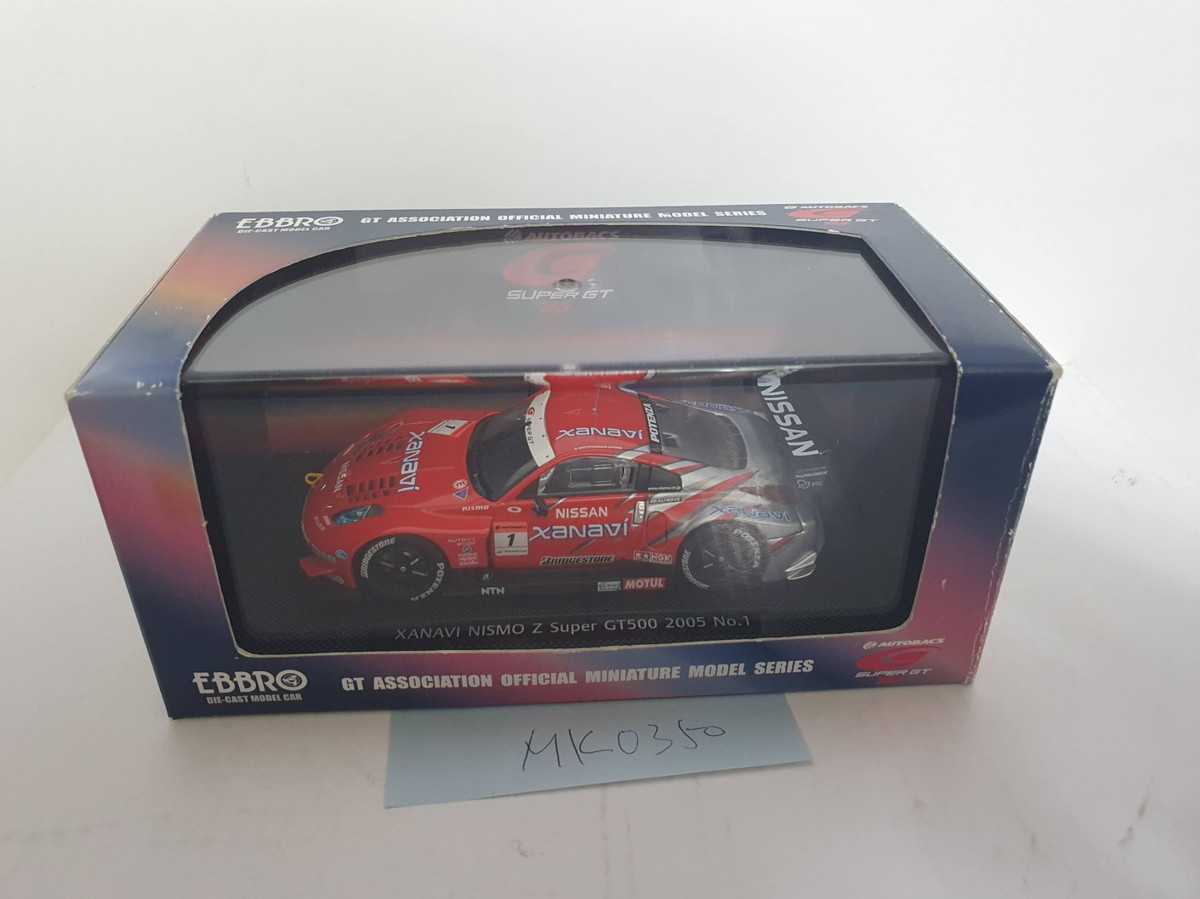 EBBRO 1 43 SUPER GT 2005 XANAVI NISMO Z SILVER RED 687