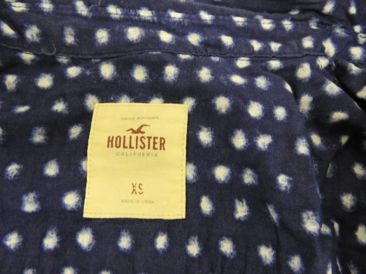 HOLLISTER　長袖シャツ　XSサイズ_画像4