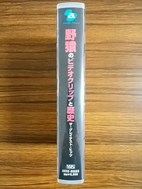 ... video clip . history The * gray test *hitsuVHS unopened goods 