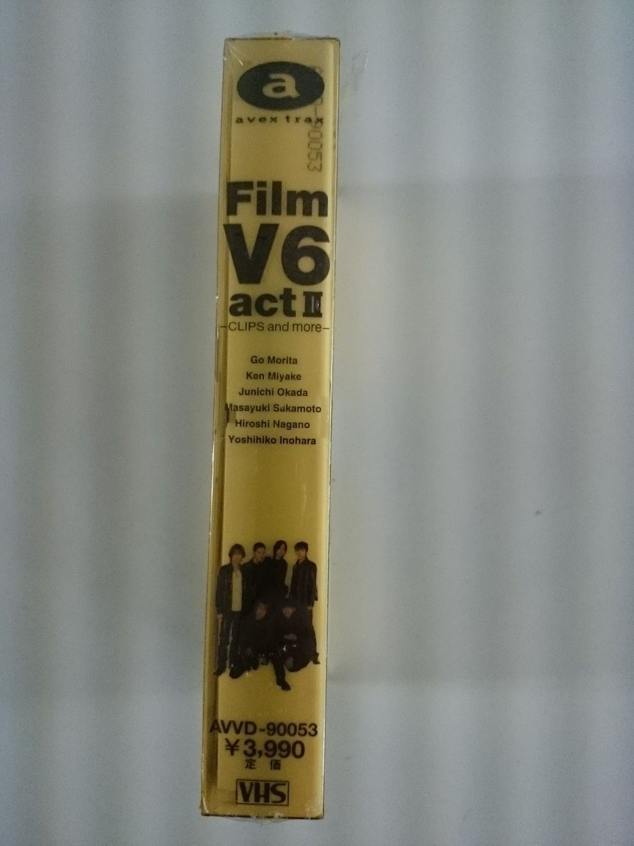 Film V6 actⅡ CLIPS and more VHS 新品_画像3