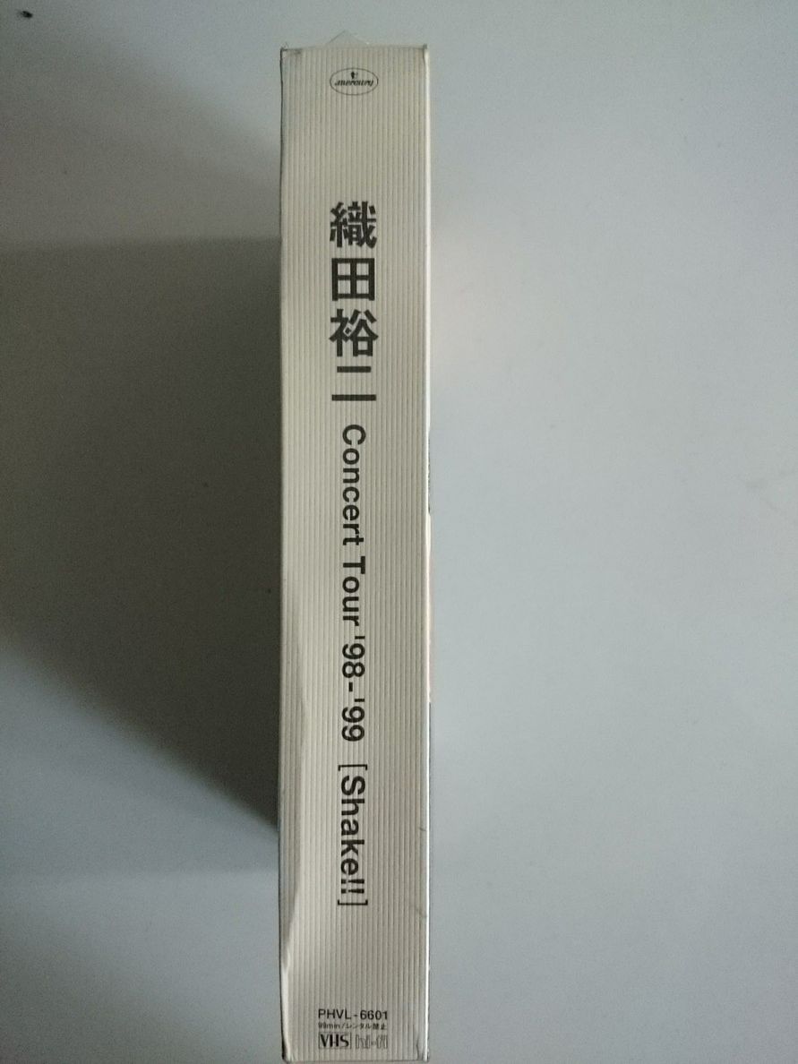 織田裕二 Concert Tour '98-'99 Shake!! PHVL-6601 VHS 未開封新品_画像2